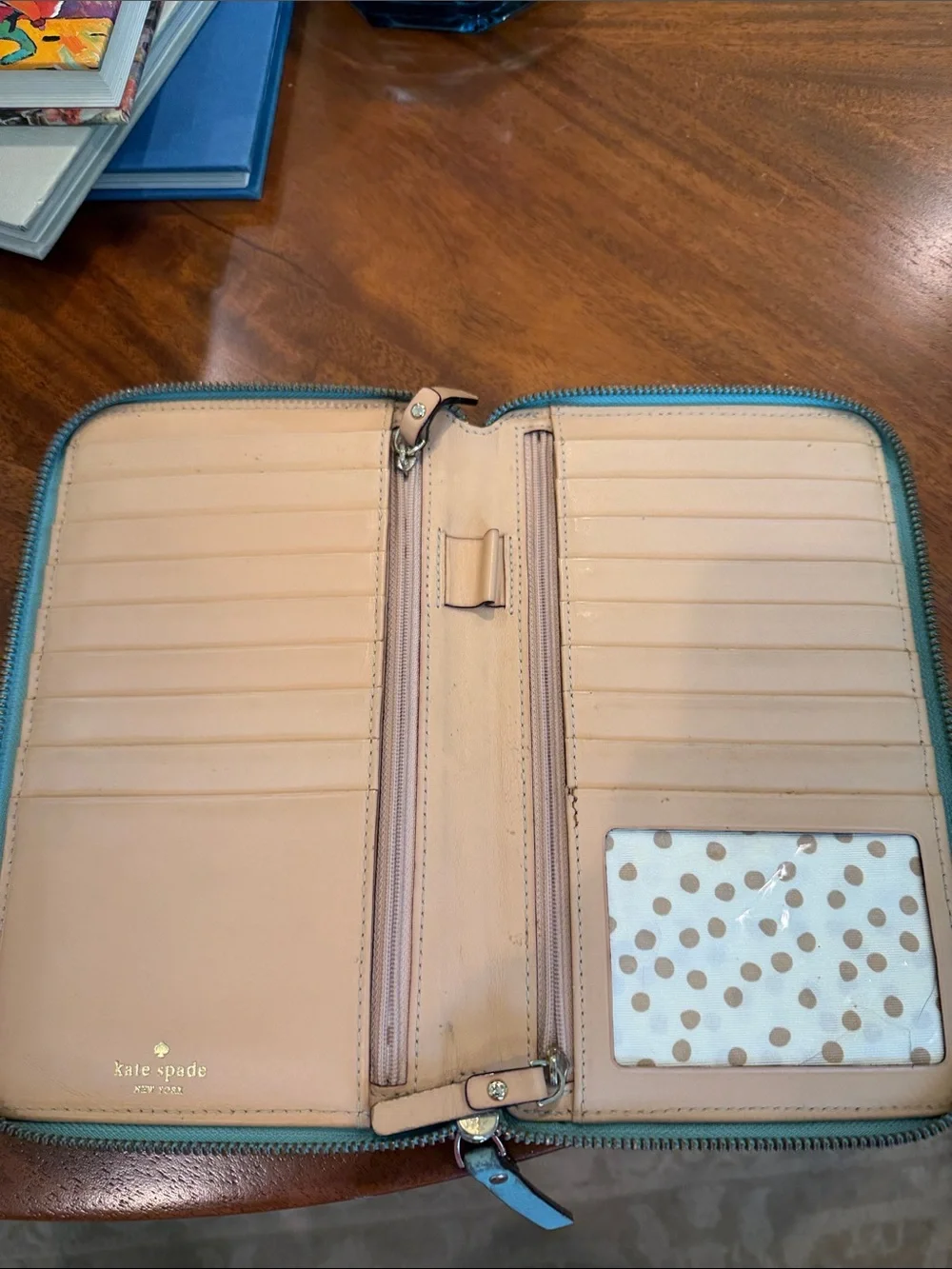 Kate Spade Grand Street Zip Travel Wallet